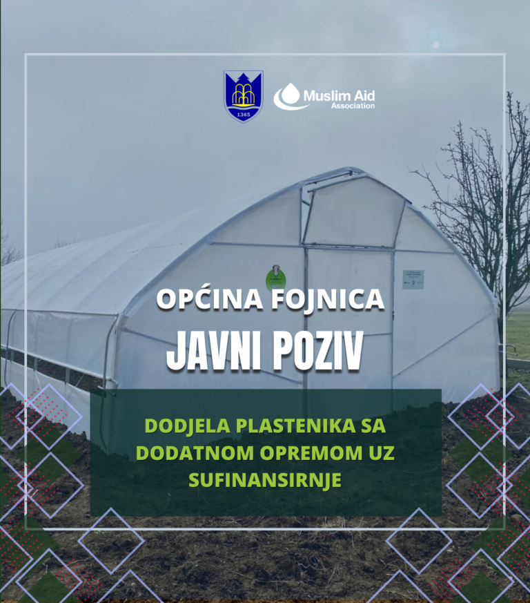 Javni poziv Fojnica Muslim Aid Association