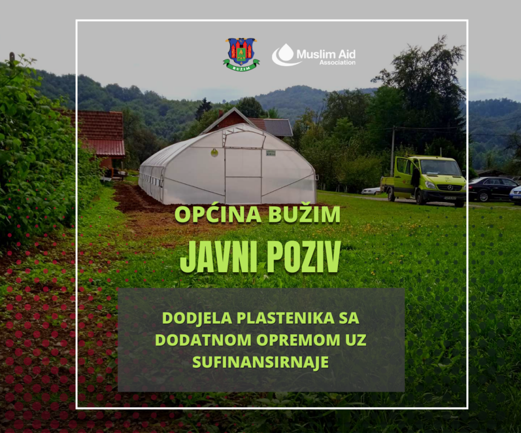 Muslim Aid Association Bužim plastenici